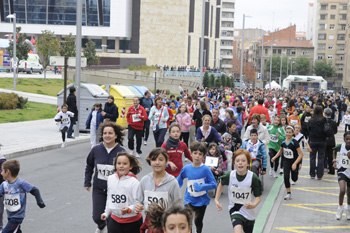 Panorámica derecha de la salida de carrera.